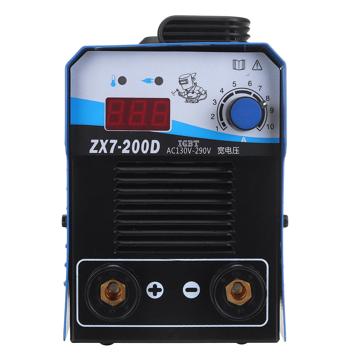 Portable Mini 20-200A Welding Machine Power MMA IGBT Inverter Welder LCD Display