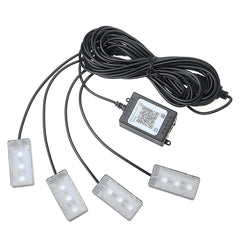 Full Car 8m Ambient Fiber Optic Atmosphere Light Interior Light Wireless