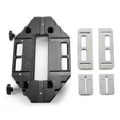 Aluminum Alloy Wooden Door Hinge Hole Opener Positioning Slotter Hinge Lock Guide Wood Furniture Hinge Jig Drill Guide