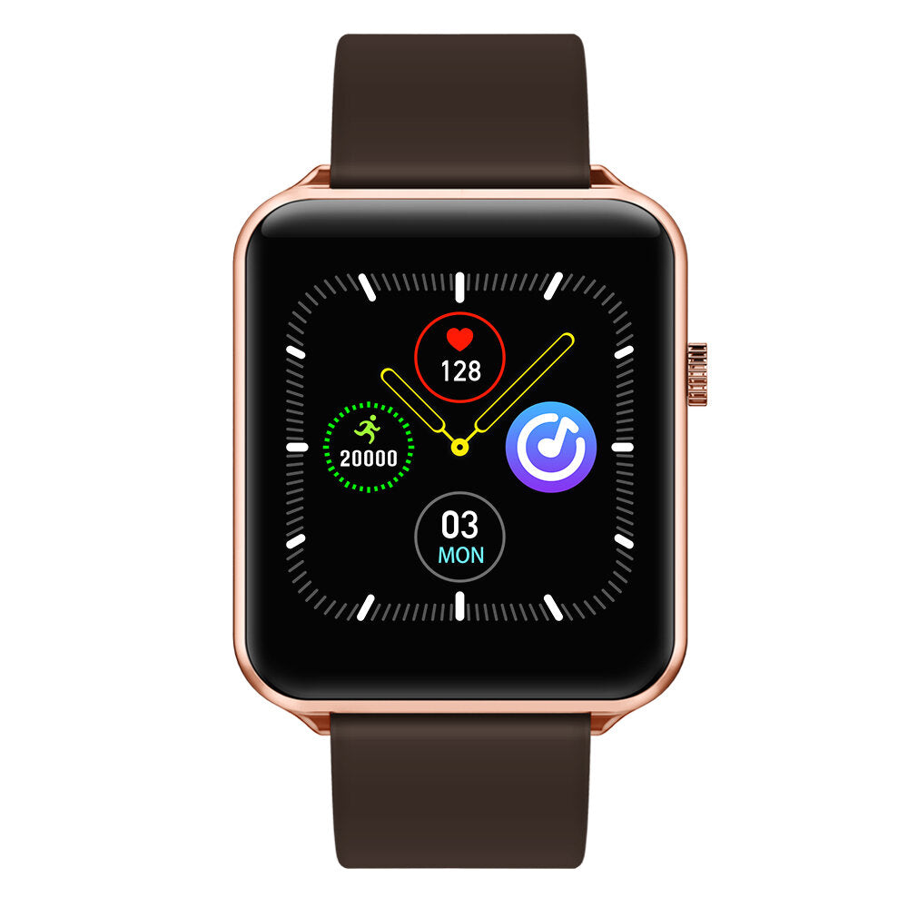 1.3' Full Touch Screen Blood Oxygen Heart Rate Monitor Dynamic UI Weather Forecast IP68 Waterproof Smart Watch