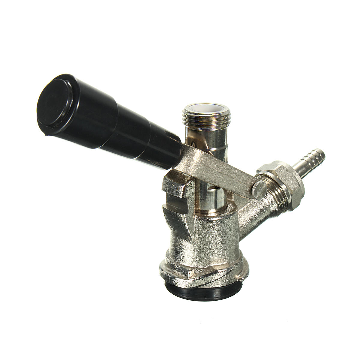 System Chrome Draft Beer Keg Bar Coupler Lever Handle