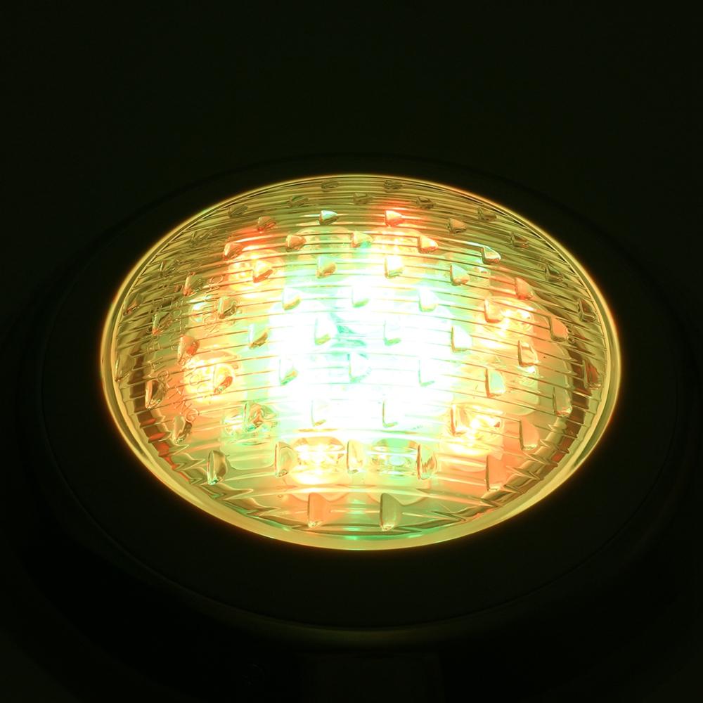 54W RGB Remote Control LED Swimming Pool Light Underwater Waterproof Wall Mounted Night Light