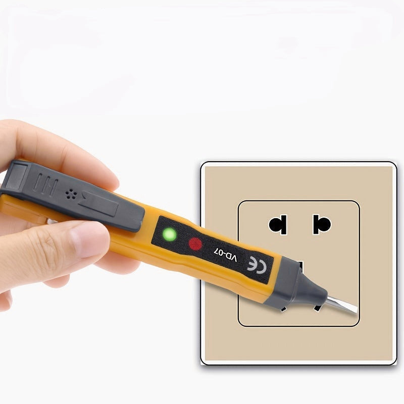 1pc Electric Pen Non-contact AC Voltage Detector With Light And Alarm Buzzer