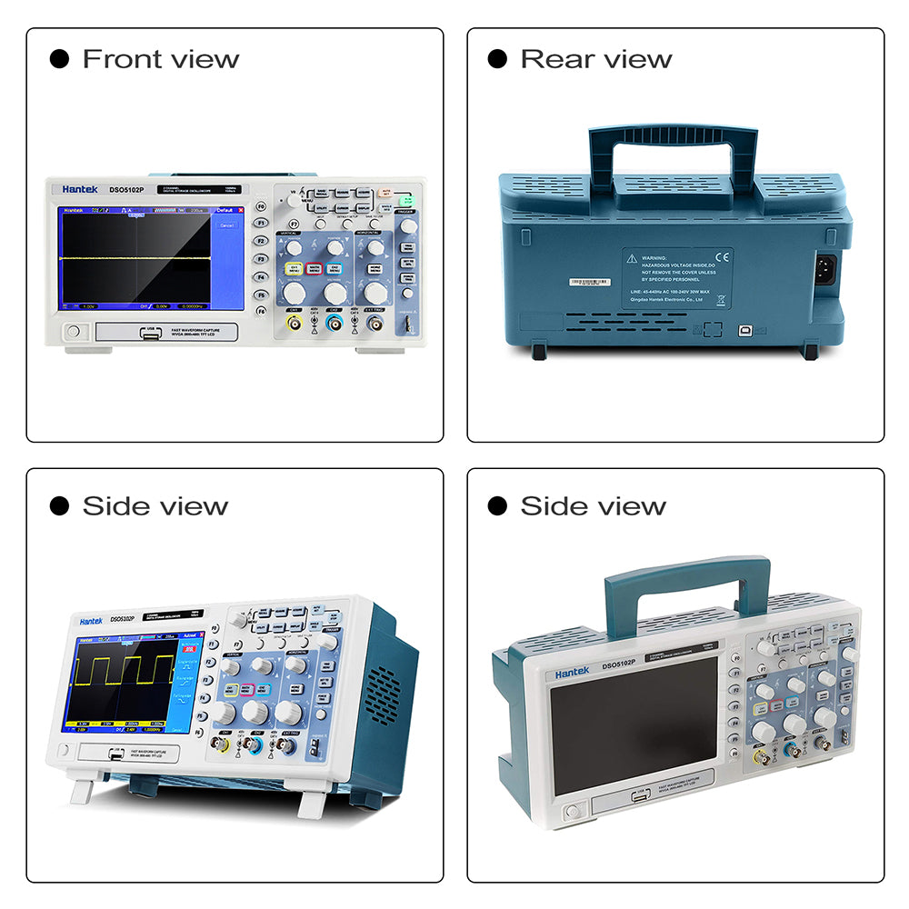 USB Digital Storage Oscilloscope 2Channels 100MHz 1GSa/s