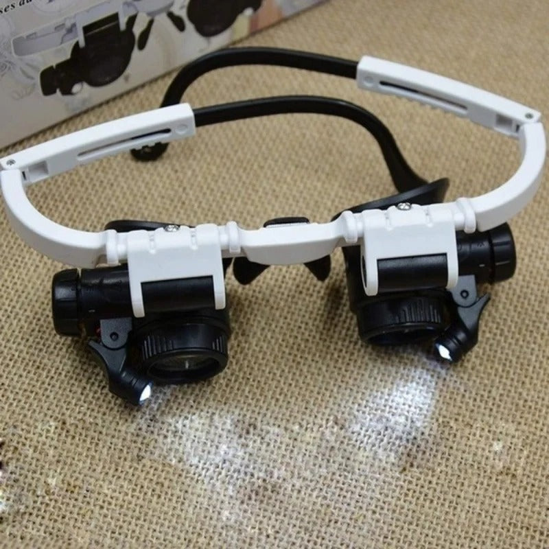 Head Mounted Magnifying Glass