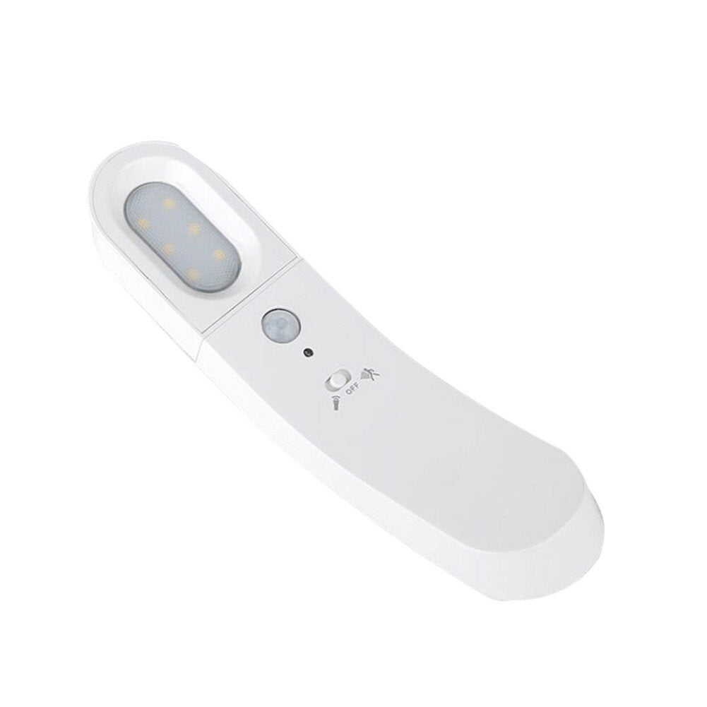 1W 2Modes USB Rechargeable Magnetic Base LED Battery PIR Motion Sensor Night Light