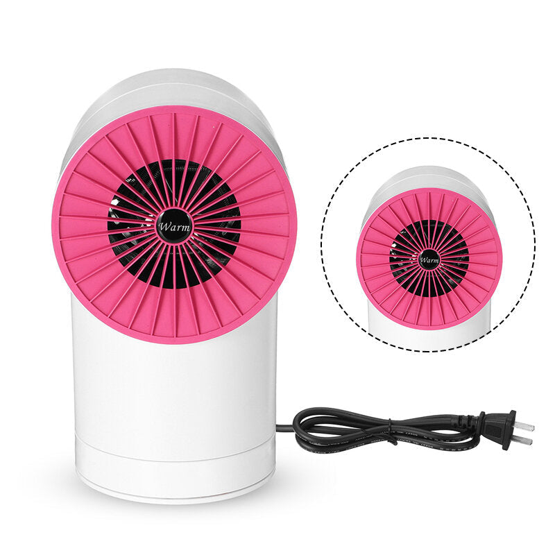 Compact Electric Desktop Heater for Home, Dorm & Office with Oscillation