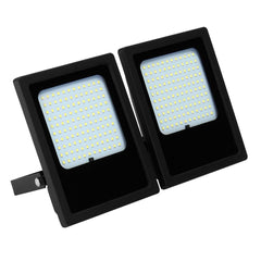 2 Pcs 15W  Waterproof 120 LED Flood Light Remote Control Light Sensor Solar Light