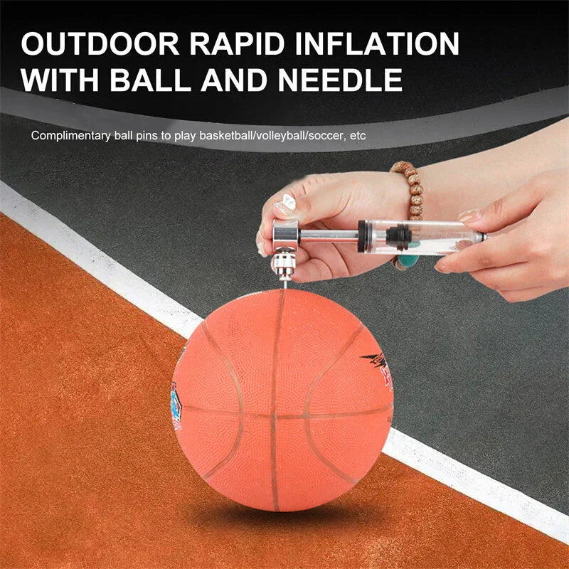 Portable Bike Air Pump High-Pressure Power Waterproof 100g Lightweight Mini Hand Pump for Bike Basketball Football