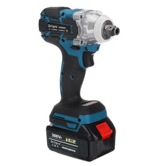 388VF 2 in1 520N.m Brushless Impact Wrench Cordless Electric Screwdriver Drill Power Tool W/ 1/2x Battery