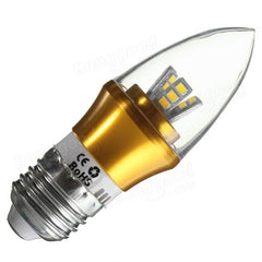 Dimmable LED Bulb 3W Chandelier Candle Light Lamp AC 220V