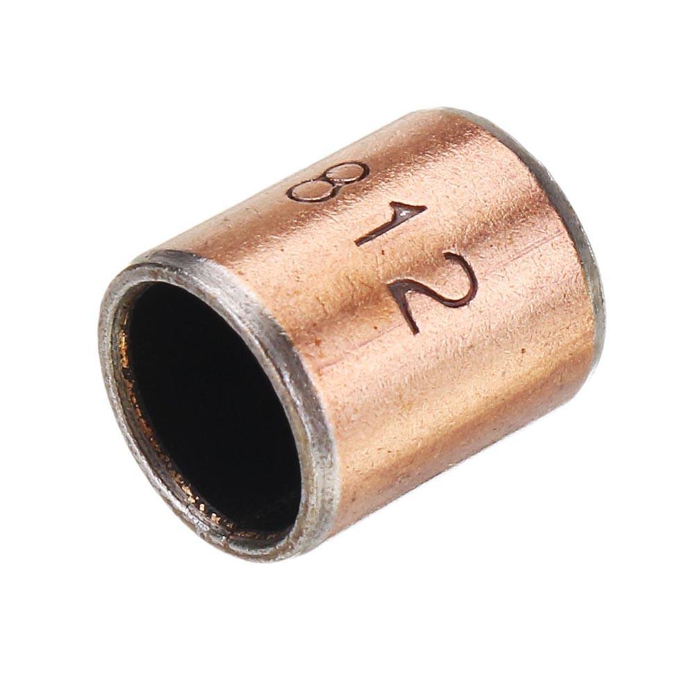 10pcs 8x10x12mm Ball Bearing Bushing Copper Alloy Bearing Bushing