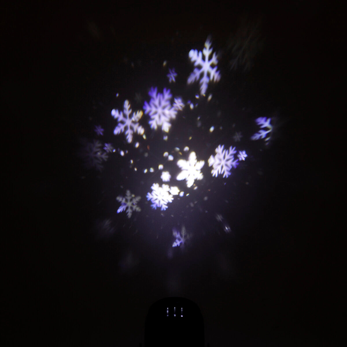 Christmas Snowflake Projector Light Lamp Rotating LED Stage Lighting Effect Party Lights