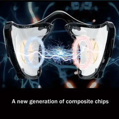 Electric Face-Lifting Device with 12 Gears, RF & EMS Massage, Anti-Aging, 110V-220V, Includes Remote & Accessories