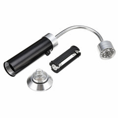 Magnetic BBQ Grill Light Flexible LED Work Light Maintenance Light Tool Light Black