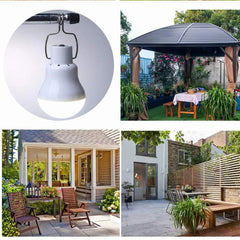 solar light 12 LED outdoor waterproof solar bulb hanging lamp courtyard garden solar led camping lights outdoors
