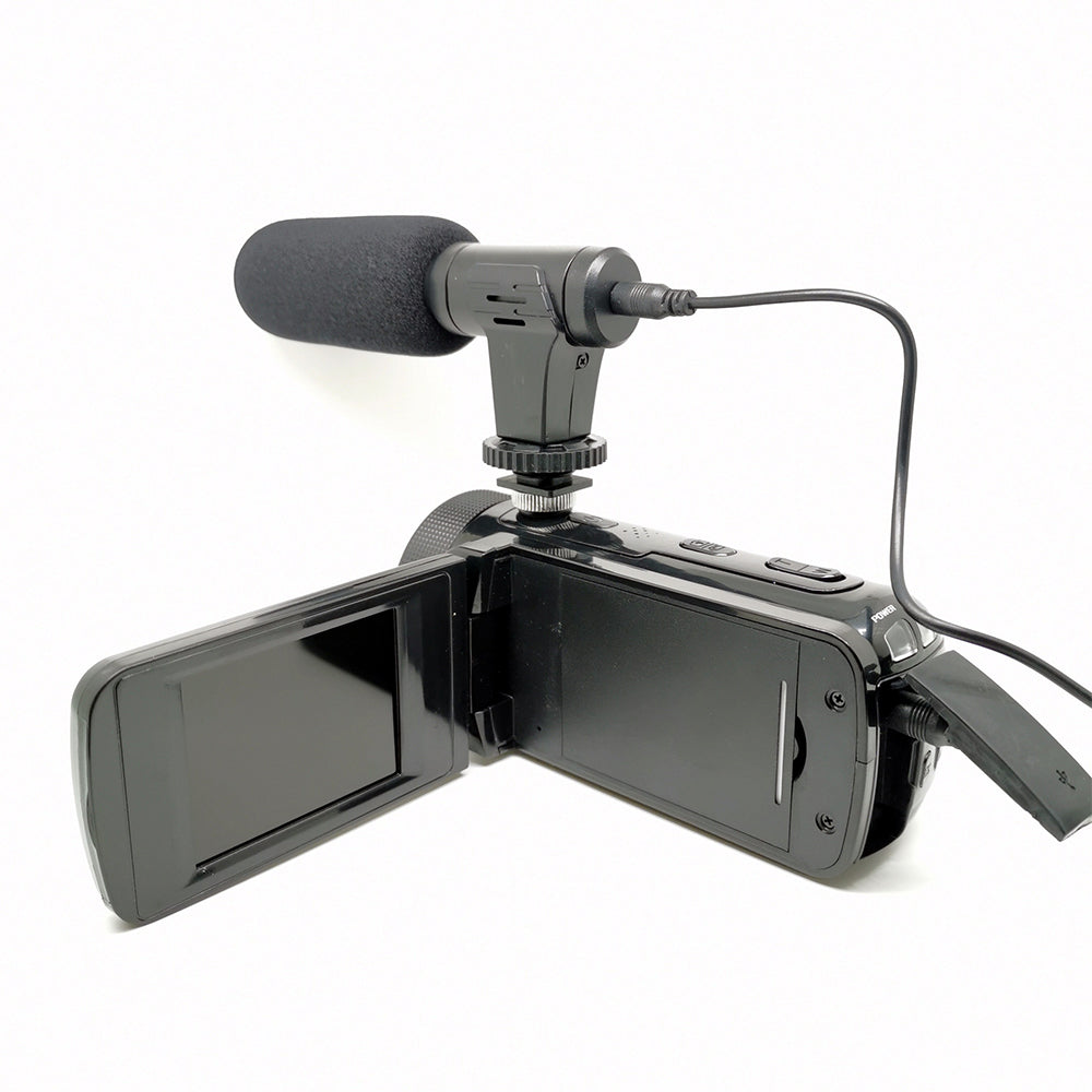 HD Digital Camera 16 Million Pixel Handheld DV Camcorder with Microphone Wide-angle Lens Video Camera