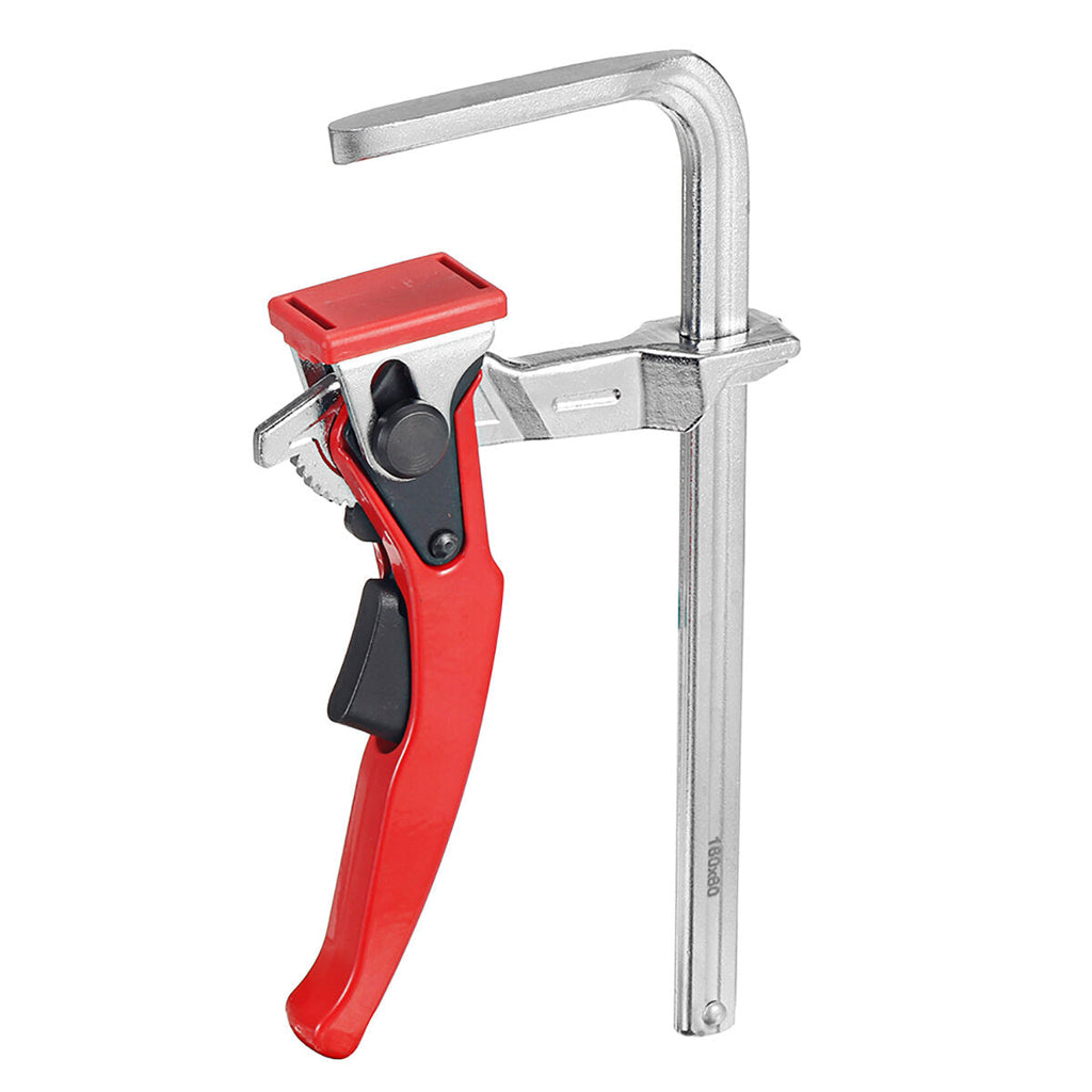 160mm Quick Guide Rail Clamp Adjustable Ratchet Fast F Fixed Clamp Carpenter Woodworking DIY Tool