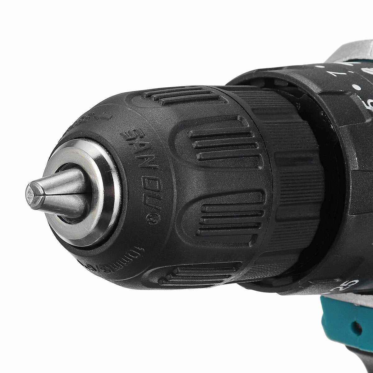 10mm Electric Drill 25+3 Torque Adjustment Switch Stepless Speed W/1pc/2pc Battery AU/EU/US Plug