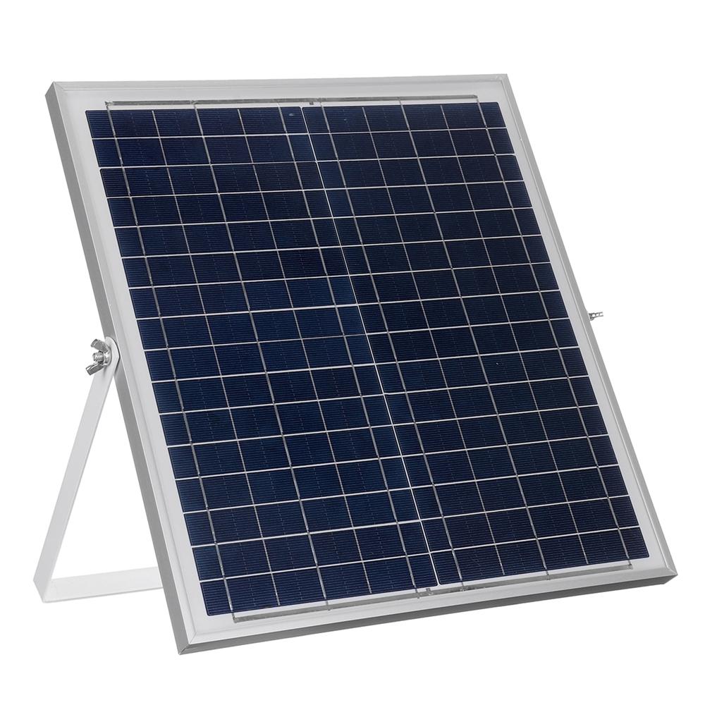 Bright Solar Powered 100 LED Flood Security Light Dimmable with Remote Controller for Garden Wall Outdoor
