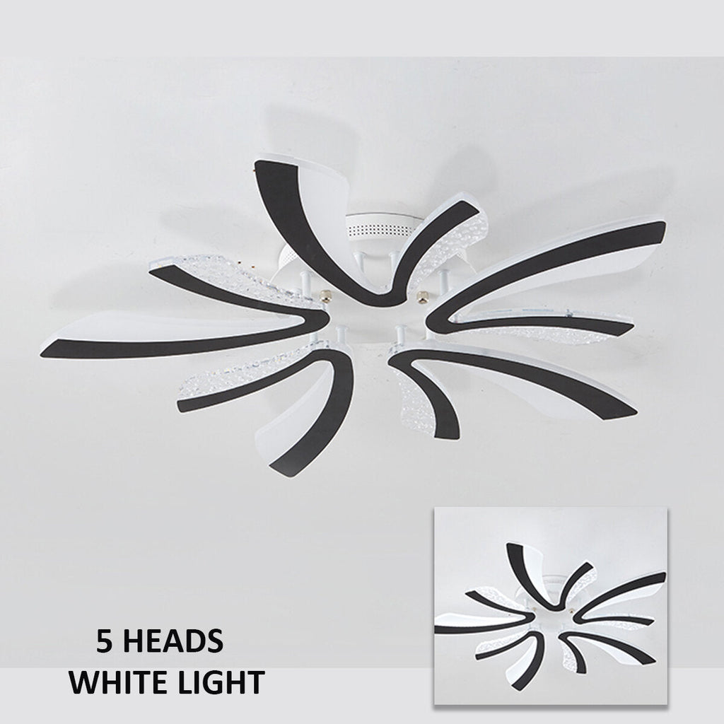 24/40W 85V-265V LED Ceiling Light Pendant Lamp Dimmable Remote Hallway Living Room Fixture Decor