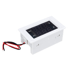 AC Three-phase 500V 100A LED Dual Display AC Voltmeter Current Meter Digital Display