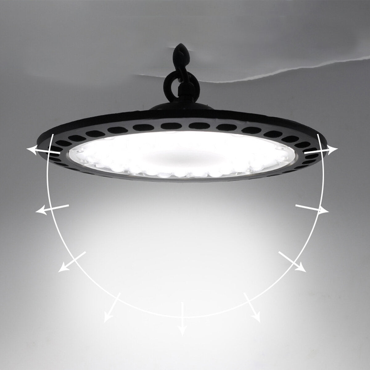 100W/150/200W High Bay LED Light  Shape LED Chandelier Suitable For Industrial Shed Warehouse Factory Farm Gym