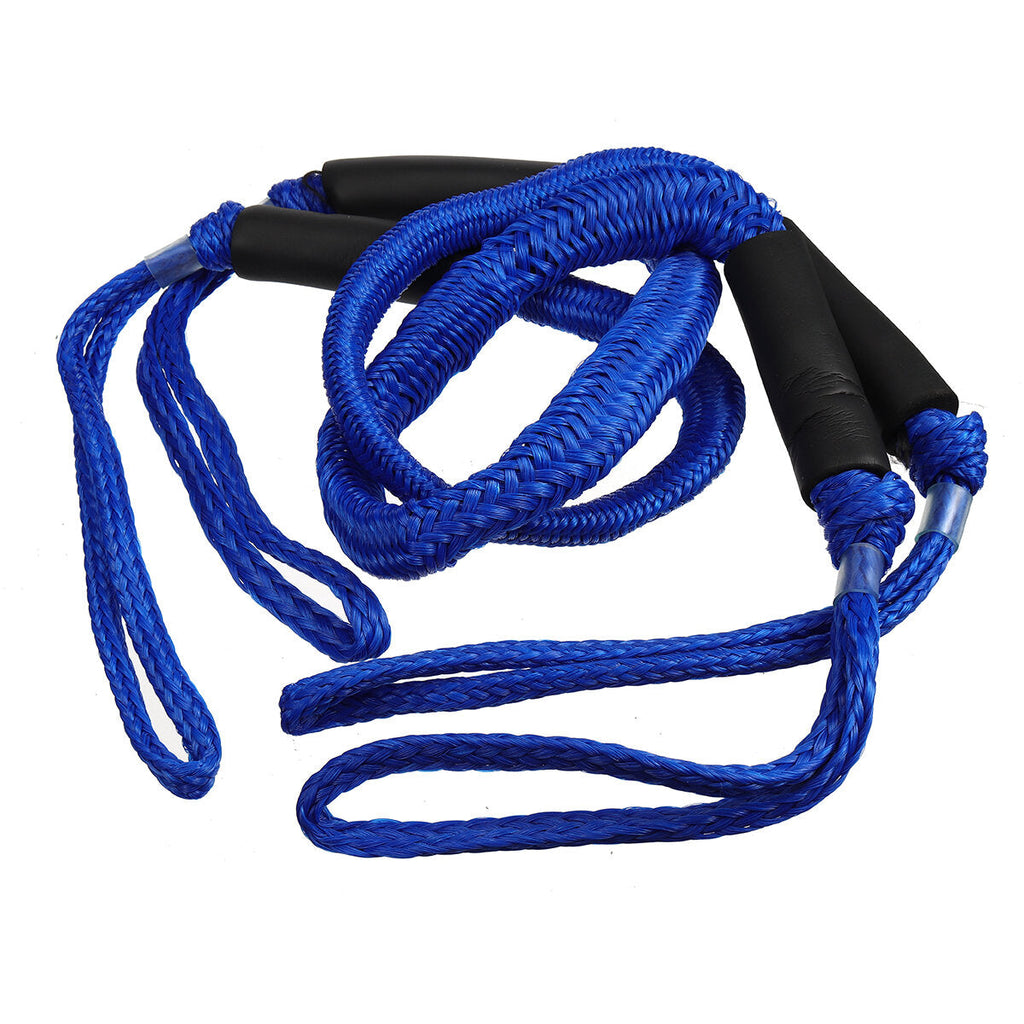 2Pcs 4FT-5.5FT Motorboat Ship Elastic Rope Marine Cable Kayak Rope Ship Dock Elastic Rope Shock-absorbing Buoy Stretch Rope