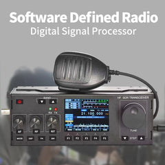 Portable HF SDR SSB Transceiver RS918 amateur Radio vehicle mounted CB ham mobile transceiver car two way radio