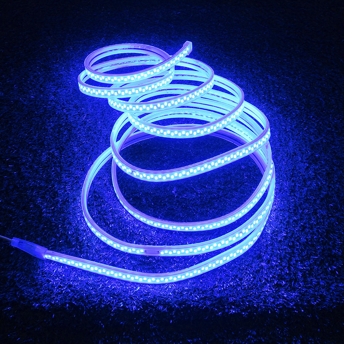 AC220V 5M Waterproof SMD5730 5630 Dimmable LED Strip Rope Light EU Plug for Home Decoration