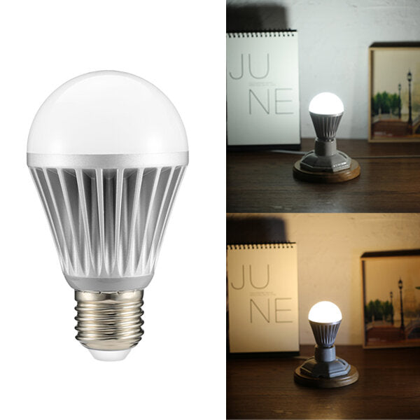 E27 9W Warm White/Pure White Non-dimmable LED Globe Light Bulb AC100-240V