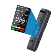 Digital Breathalyzer Professional Alcohol Detector with LCD Backlight Light
