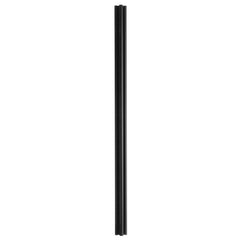700mm Length Black Anodized 2020 T-Slot Aluminum Profiles Extrusion Frame For CNC