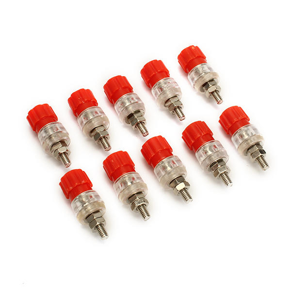 AC/DC 4mm Wiring Terminal Block Wire Adapter Connectors 10pcs