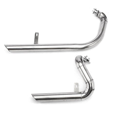 Cut Pipes Exhaust Muffler System With Silencer For Yamaha Virago V star XV125