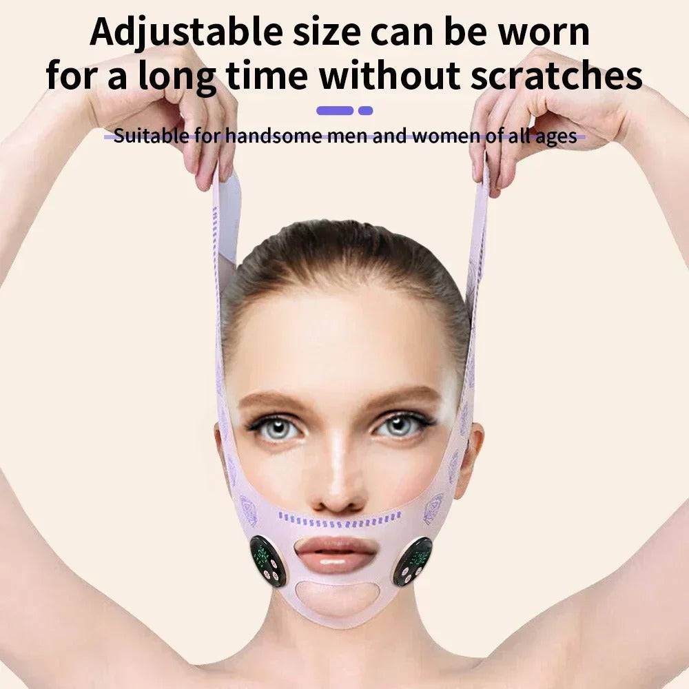 USB Rechargeable EMS Lifting Device - Plastic, One Unit, Effective Facial Treatment