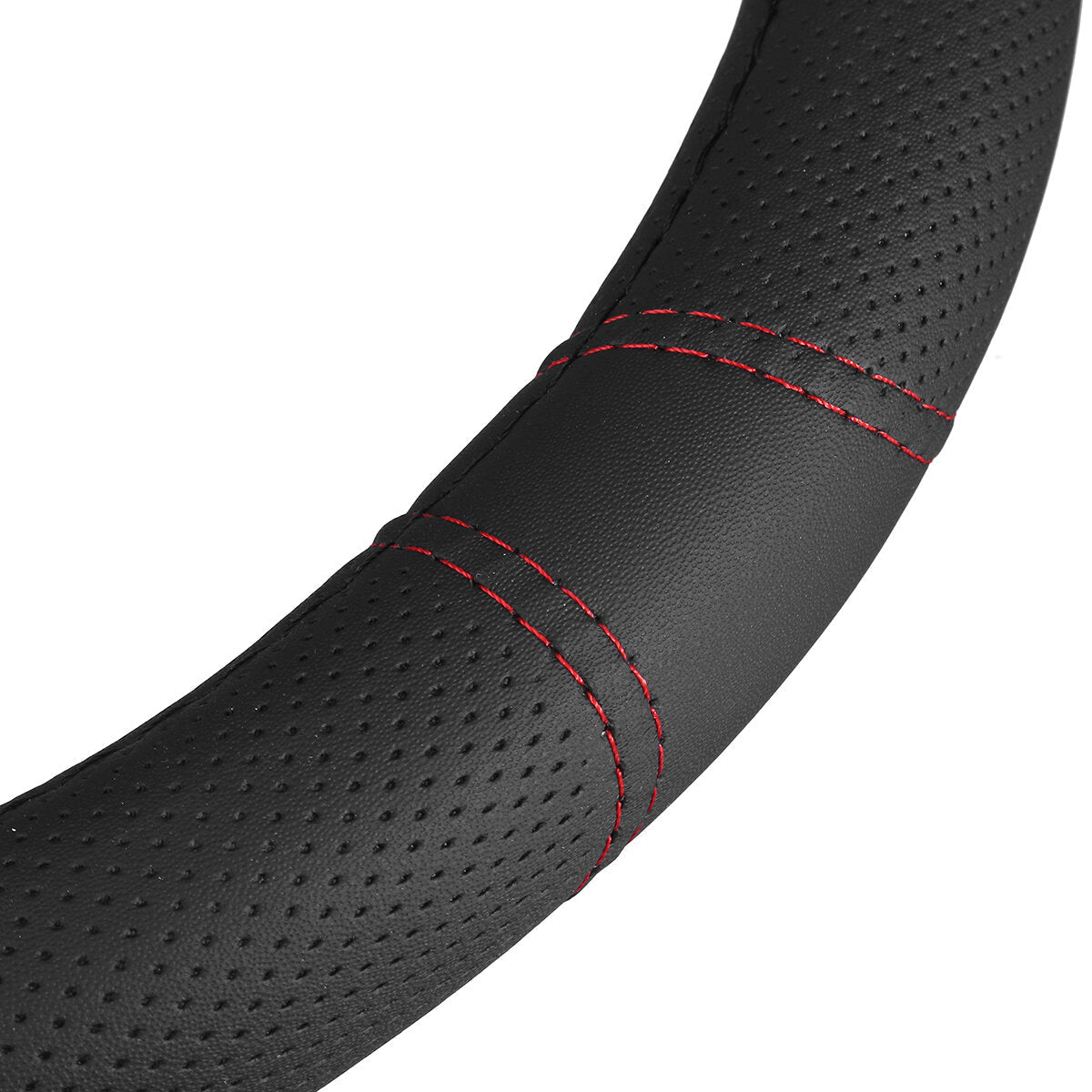 15" 38CM Universal Anti-Slip Breathable Car Steering Wheel Cover SUV RV Vehicle