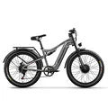 Electric Bike 48V 17.5AH SamsungBattery 1000W*2 Dual Motors Recommended Top Speed 25KM/H 26inch Tires 90KM Max Mileage 150KG Max Load Electric Bicycle