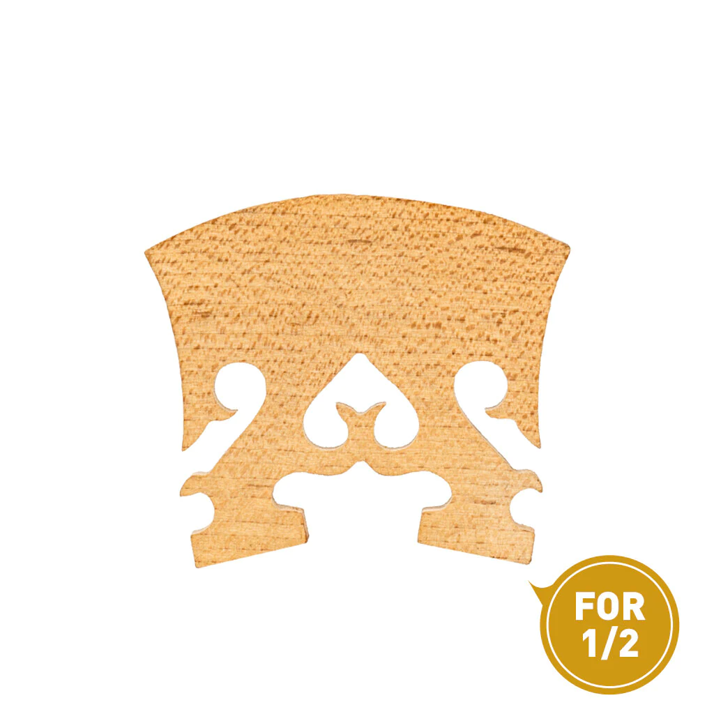 1PC Standard Maple Bridge 4/4 3/4 1/2 1/4 1/8 Violin Bridge Classical Baroque Style Bridge