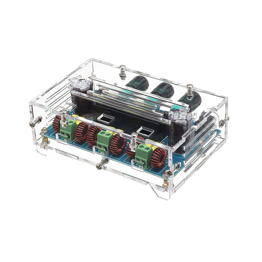 Digital Audio Amplifier Board Bluetooth 5.0 2.1 Channel Audio Bass Subwoofer Stereo 50Wx2+100W Home Theater