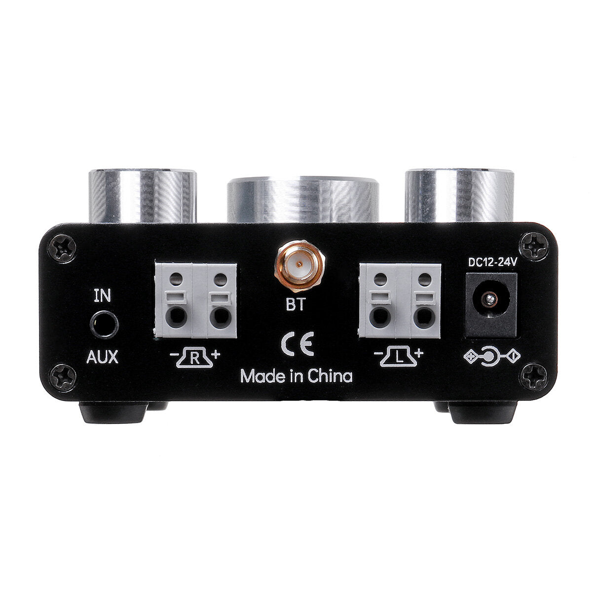 50W*2 High and Bass Adjustment Preamp Audio Power Amplifier Module Subwoofer Bluetooth 5.0 Dual-channel Stereo with Aluminum Shell