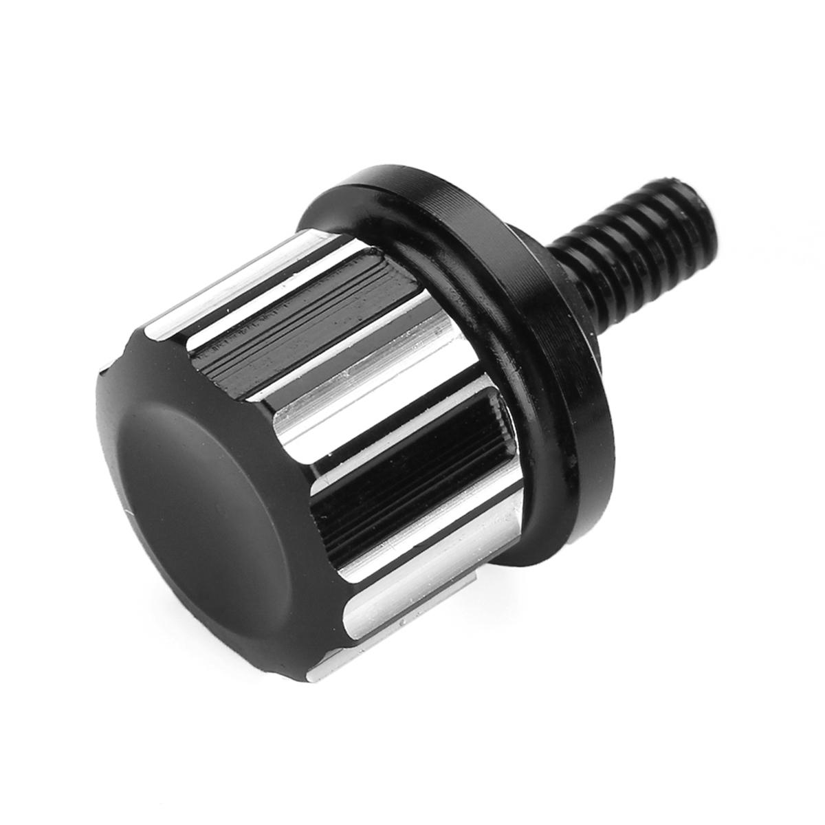CNC Beveled Seat Bolt Tab Screw Mount Knob Cover Set