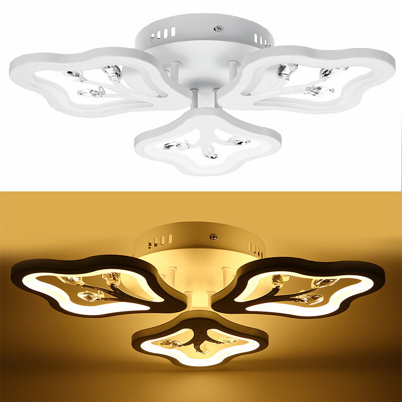 360LED 4000LM Post-Modern Ceiling Lamp Bedroom LED Chandeliers+Remote Control