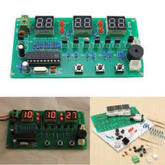 5pcs 5V-12V AT89C2051 Multifunction Six Digital LED DIY Electronic Clock Kit