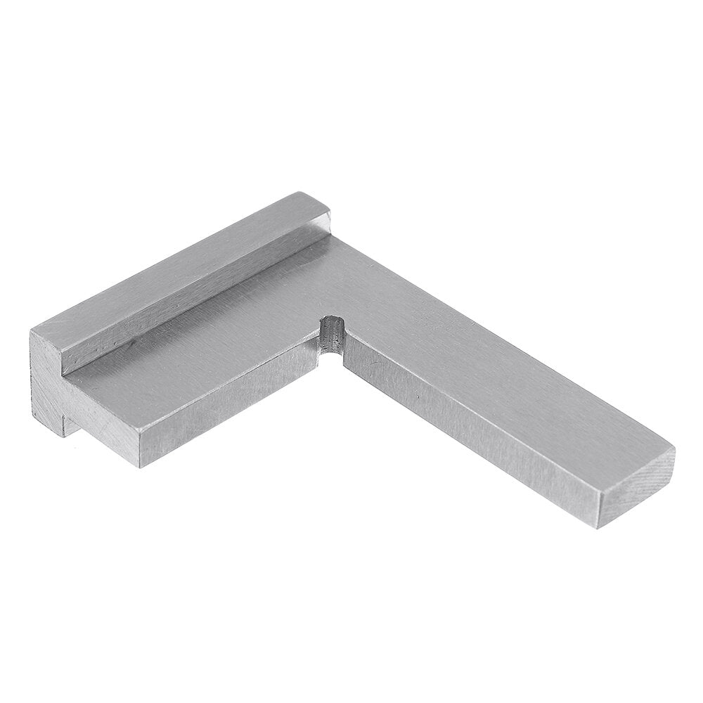Machinist Square 90 Right Angle Engineer Carpenter Square with Seat Precision Ground Steel Hardened Angle Ruler