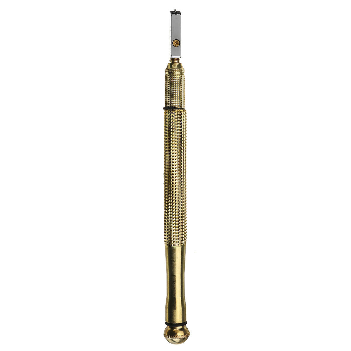 17mm Metal Handle Straight Head Oil Cutter Glass Cutter Oil Feed Glass Ceramic Tile Cutter