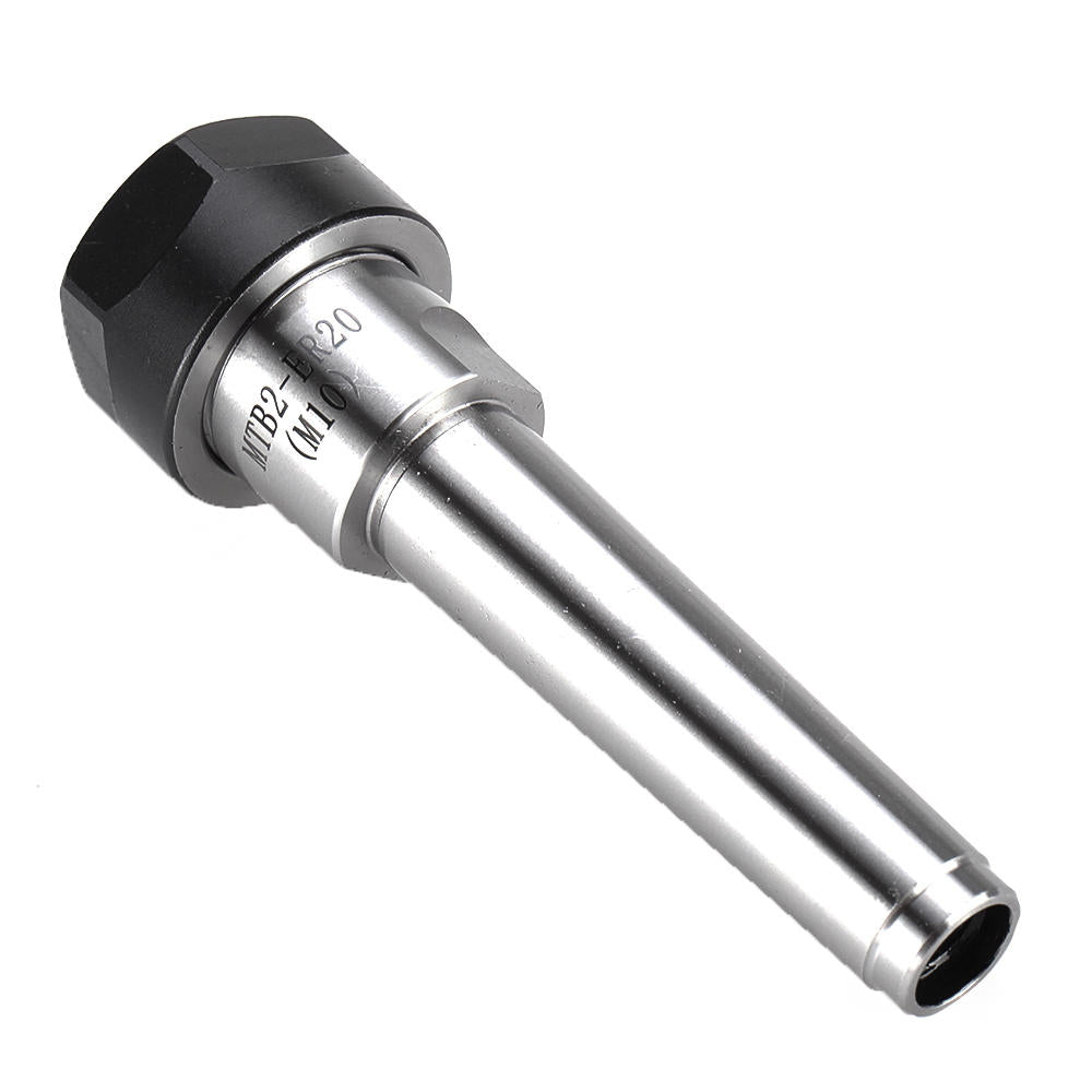 7Pcs ER20 Spring Collet with MT2-ER20-M10 Spring Collet Chuck Holder CNC Milling