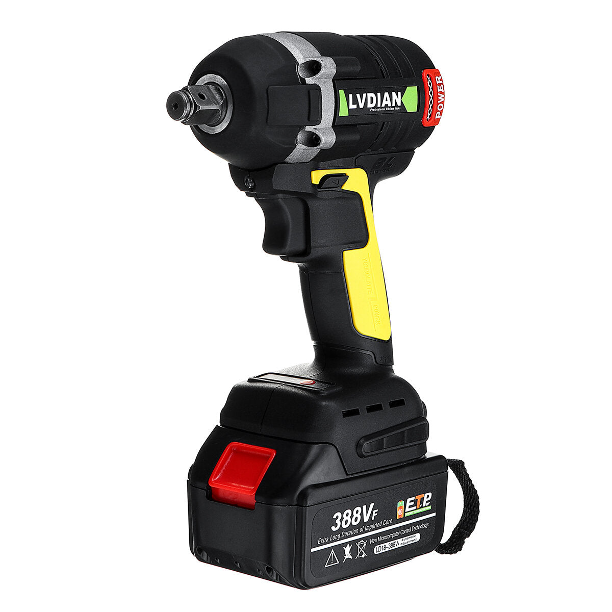 388VF 630N.m 19800mAh Brushless Cordless Electric Wrench