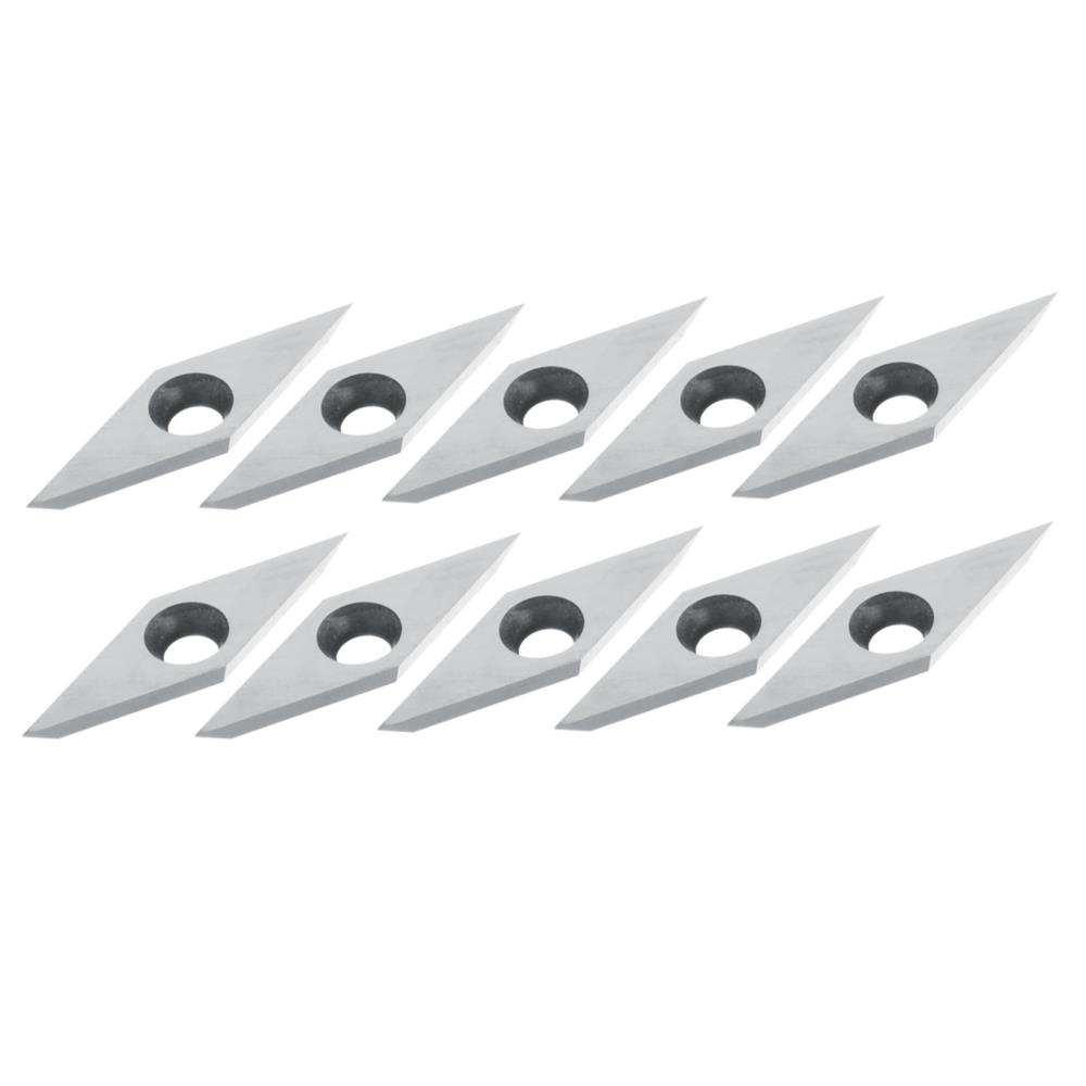 10pcs Wood Carbide Insert Cutters For Wood Turning Tool Woodworking Lathe Tool