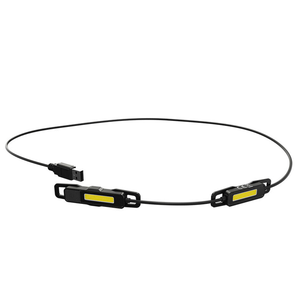400 Lumens Waist Light 160 Flood Split Power Supply Lightweight Trail Running Lamp Outdoor LED Camping Light